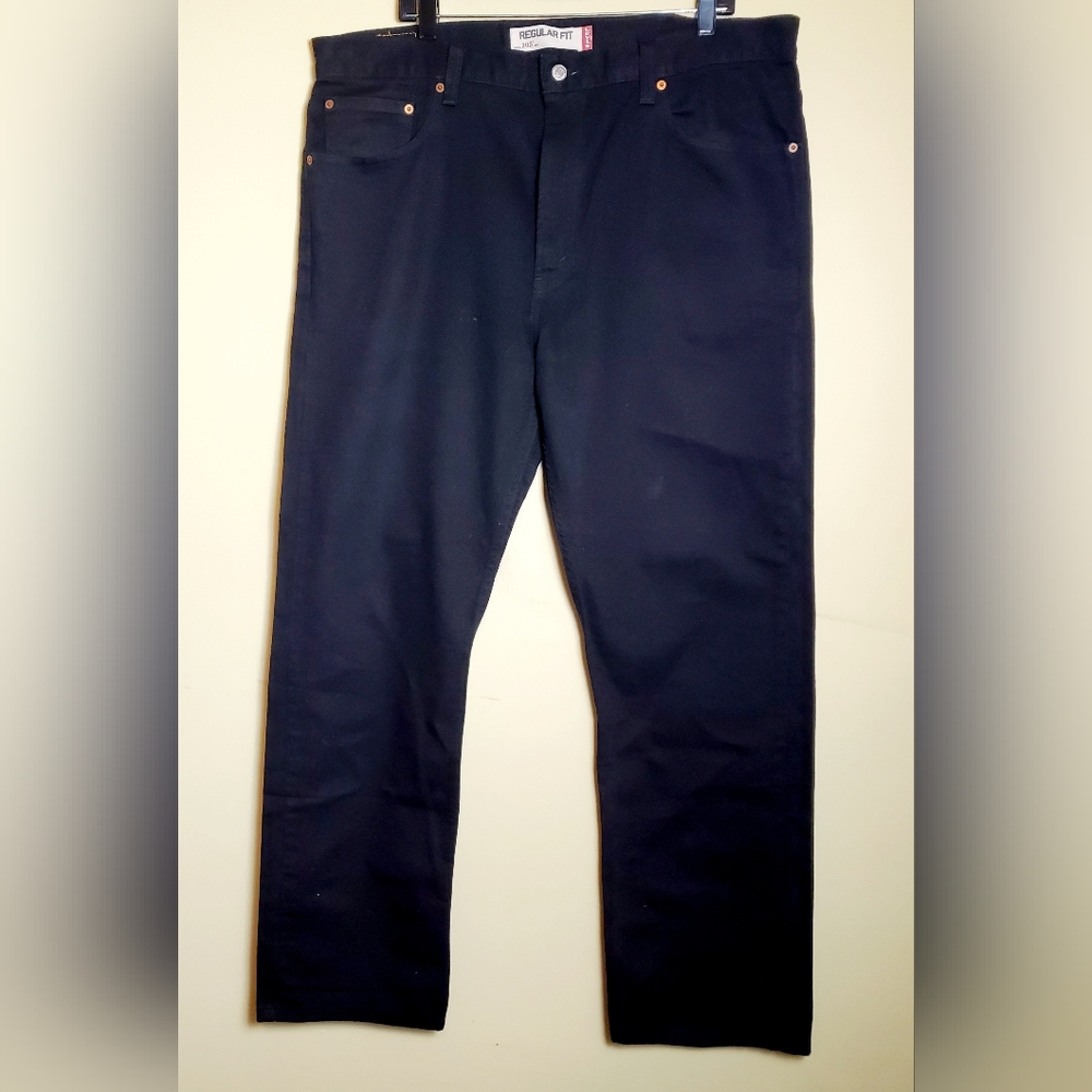 Vintage Levi's Strauss 505 Riveted Regular Fit Red Tab Straight Leg 40×32 Jeans